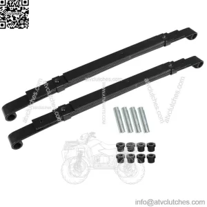 Set of for Club Car Precedent Golf Cart Rear Heavy Duty Leaf Springs - 2004-up