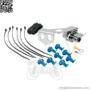 Drag Specialties Ball Mount Trailer Hitch Receptacle Kit For Harley 1984-2011