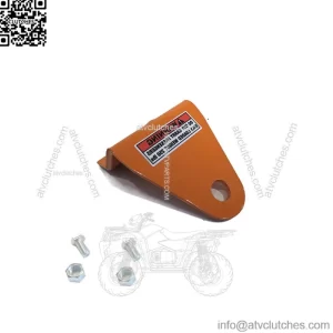 7 Gauge Steel Trailer Hitch with Bolts & Nuts NPW78959 Fits Scag