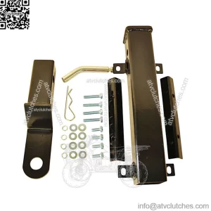 GOLF CART TRAILER HITCH FITS ON BACK SEAT / REAR SEAT FOOTSTEP EZGO CLUB CAR YMH