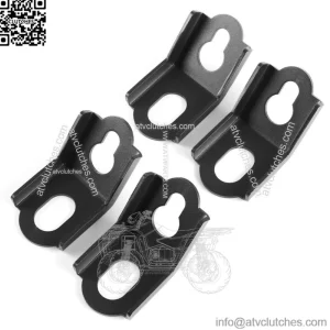 4xFront+Rear Tie Down Hooks Attach Point Kit For 2017-2022 Can-Am Maverick X3(For: More than one vehicle)