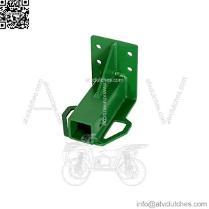 Rear Trailer Hitch Receiver Compatible with John Deere Gator 4x2 6x4 Old Style Models with Vertical Brace Hardware Included