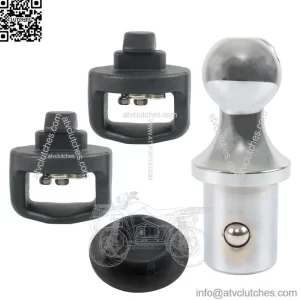 For Ford F250 F350 F450 Silver 30137 Gooseneck Trailer Hitch Accessory Kit