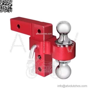 6-inch trailer hook 2"*2-5/16" with double pin # red