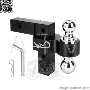 6-inch trailer hook 2"*2-5/16" with double lock #black