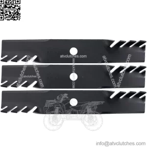 3 Mower Blades  for Exmark  116-5175-S 116-5176 103-6402 36" 52" Deck
