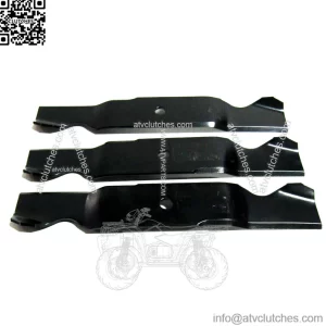 3 XHT BLADES FOR MTD CUB CADET 759-3820 759-3857 742-3013-0637 54" CUT 3"WI