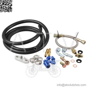 Turbocharger Oil Cooling and Drain Line Kit T25 T28 T25/T28 G28 GT25 GT28