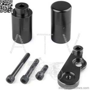 Car Modification Suitable for 06-09 Suzuki GSX-R 600750 Black Uncut Frame Slider Protective Cover