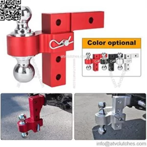 Forged aluminum alloy tow hook lightweight adjustable porous position trailer arm special for express car towing