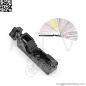 Car spark plug gap kit for most 10/12/14/16mm adjustment tool with feeler gauge