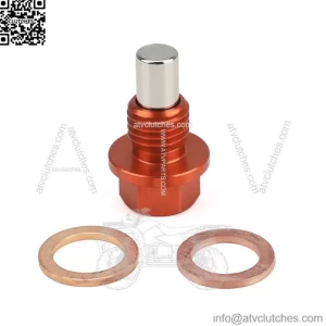 Foreign trade explosive car modification universal magnetic oil drain plug screw 7075-T6 aluminum alloy oil pan screw