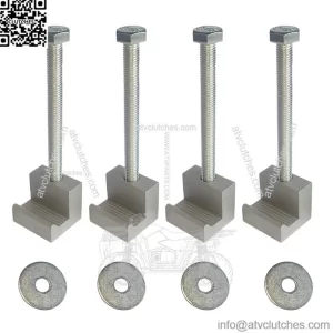 Car Crossover Toolbox Mounting J Clip Rail Mounting Kit Pickup Toolbox Holder 2-Piece Set 4-Piece Set