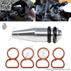 Intake Manifold Repair Kit Swirl Flap Delete Repair Aluminum Parts For BMW N47 2.0 D