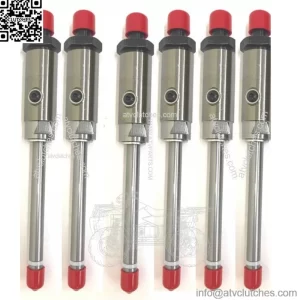 For Caterpillar Fuel Injector Pencil Nozzle CAT 3304 3306 8N7005 0R3418 Set of 6