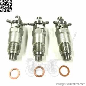 15271-53020 For Kubota Fuel Injectors V1902 V1702 D750 D850 D950 D1402 Set of 3