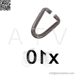 Pack of 10 D Ring Flail Mower Blade to Hanger Link Fits Ford 907 917 222157