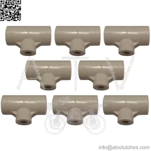 8 Water Drinker 1/2" PVC Fitting for Waterer Cups or Nipples for Chicken/Poultry