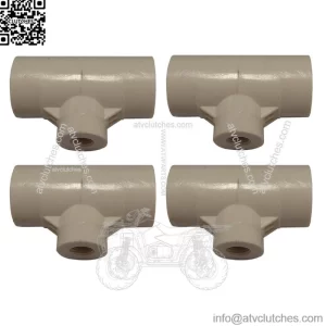 4 Water Drinker 1/2" PVC Fitting for Waterer Cups or Nipples for Chicken/Poultry