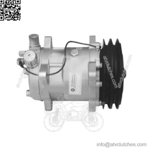 WN-72504984-PEX Air Conditioner, Compressor Fits International/CaseIH JX100U