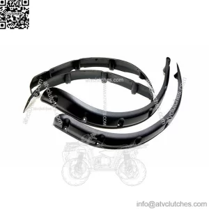 Golf Cart Standard Fender Flares Front and Rear for Club Car Precedent(Set of 4)