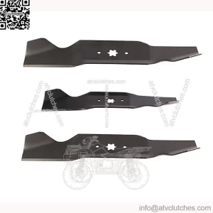 1 Set of 3 Blades fits 46" MTD 942-0645, 942-0644, 742-0645, 742-0644, 1037