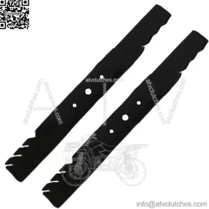 (2-Pack) Mower Mulch Blades - 42'' Fits John Deere L100 L110 L105 L108 L118 L111