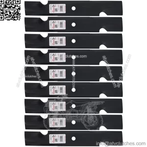 9 Pack Standard Lift Mower Blades 482461 481706 48110 482877 A48110 for SCAG 48"