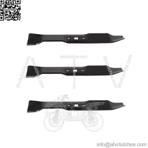 Set of 3 Blades fits MTD fits Yard Machine 46" Mower Decks 942-0611 742-0611