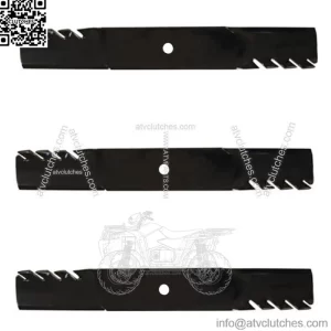 Blades 3-pack fits Gravely 60 Pro Turn 160 260 XDZ Pro Master 260 XDZ 396-807(3)