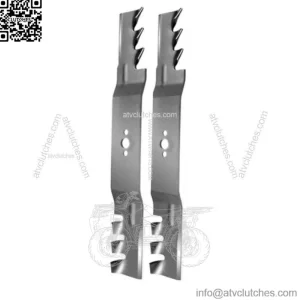 2 Pack COPPERHEAD Blades Fits Toro 120-9500-03,Fits Exmark 116-6358-03, USA MADE
