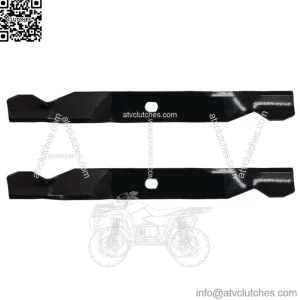 Two (2) Notched Air Lift Blades w/ 33" Deck fits Troy-Bilt Models 1910917