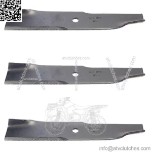 (3) Mulching Blades 42" For Ariens Gravely Zoom XL42 ZT XL42 02961600 2961600