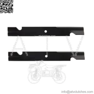 (2) Deck Blades fits Hustler Zero Turn Mower Fits 42" Hustler Raptor