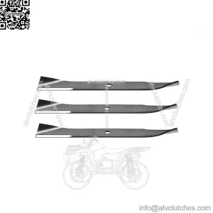 3 PK Blades For 48" Riding Mowers Fits Toro Wheel Horse 106078 106637