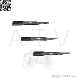 (3) Mower Blades 17224 Fits Cub Cadet XT1 ZT1 50-inch Cutting Deck 742P05094-L