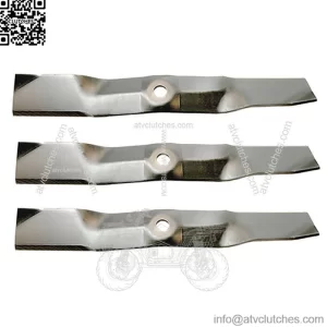 3PK Oregon Lawn Mower Blades Fits John Deere M145476 M127500 48" Z425 Z435 Z445