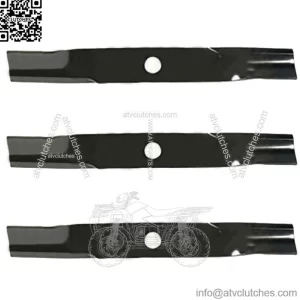 3 Heavy Duty Mower Blades Fits Kubota 60" ZD21 ZD25 ZD28 ZD323 ZD331 ZG327