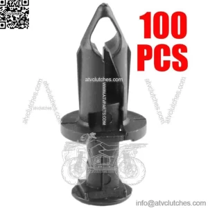 100X ATV Fender Retainer Clips for  Polaris Sportsman Rangers Rzr 7661855 (For: More than one vehicle)