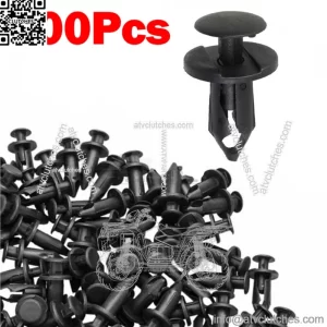 100pc Fender Clip Body Rivet for ATV Parts For Polaris Sportsman Rangers RZR (For: More than one vehicle)