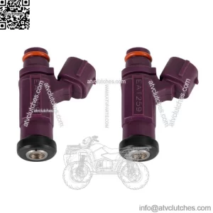 2PCS Fuel Injector 49033-2060 EAT259 For Kawasaki MULE 4000 4010 2009-2017