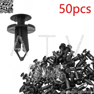 50pcs Fender Clip Body Rivet for ATV Parts For Polaris Sportsman Rangers RZR 766 (For: More than one vehicle)