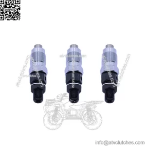 3Pcs Fuel Injector Fits Kawasaki DM950 DM850 MULE 2000-2008 49033-1058 490331058