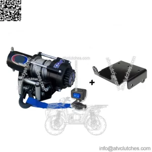 2500 lb. Winch Mount Kit '09-'22 Kawasaki Mule 4000/4010 / 4000 4010 Diesel