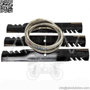 Belt Mulching Blade Kit for Scag 61 Inch Deck Turf Tiger Mower 482879 481558
