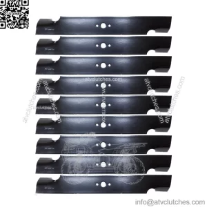 9PK Oregon Zero Turn Lawn Mower Blades For 105-7781-03 482462 482878 481707