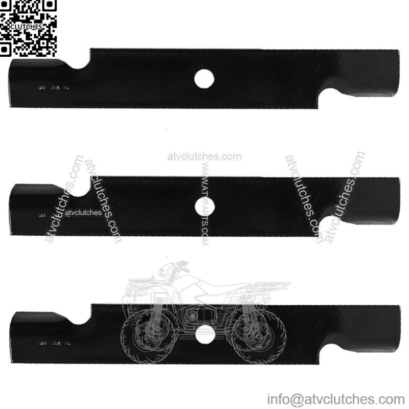 Oregon High Lift Lawn Mower Blades for 46" Snapper Zero Turn