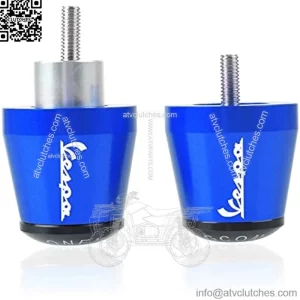 Motorcycle Handlebar Ends Handle Bar End Grips Cap for Vespa LT LX GT GTS GTV 60 125 150 200 250 300 300ie Aluminum Accessories Motorcycle Hand Bar Ends