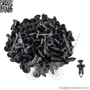 100 Retainer Rivet Fastener Push Pin Screw Bolt Clips for Can Am Rhino 660 Honda