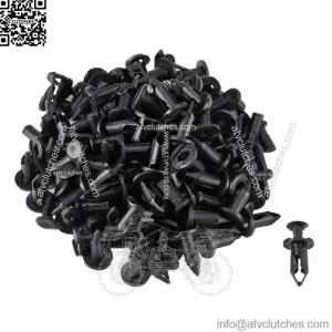 100 Retainer Rivet Fastener Push Pin Screw Bolt Clips for Can Am Rhino 660 Honda (For: John Deere Gator CS)